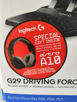Logitech G29 PS5 PS4 PC+Astro A10 NUEVO Precintado