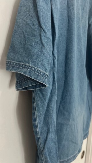 Camiseta vaquera Zara Talla XL