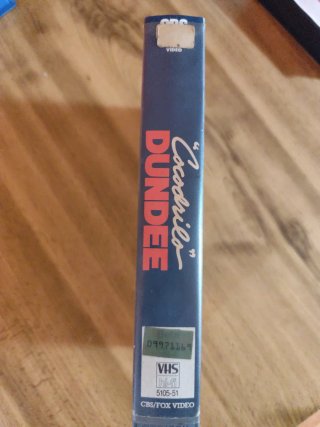 VHS Cocodrilo Dundee CBS/FOX VIDEO