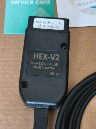 Cable diagnóstico OBD2 HEX-V2 VAG/ISO