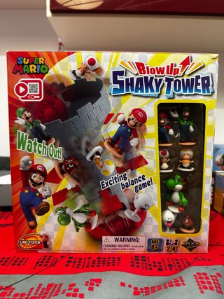 Super Mario Blow Up Shaky Tower Juego