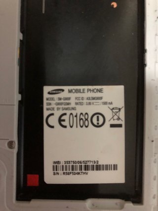 Teléfono Móvil Samsung Blanco