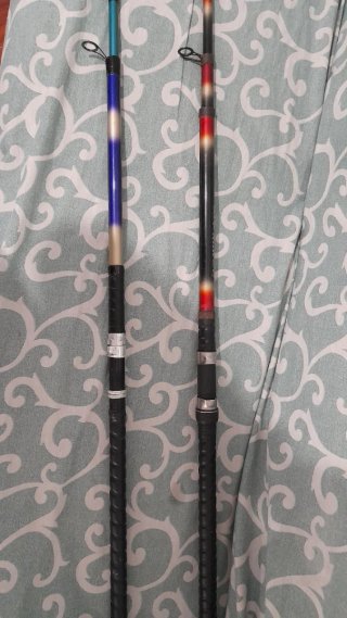 2 canne da pesca anni '90