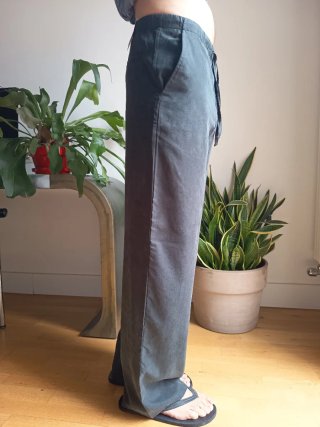 Pantalones Zara, Negros, Talla S Anchos