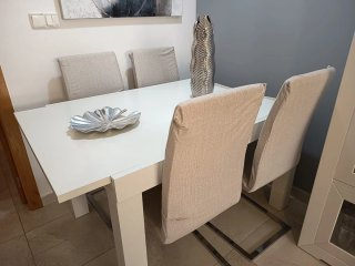 Mesa comedor extensible