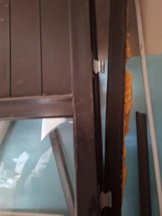 Puerta de aluminio con cristal