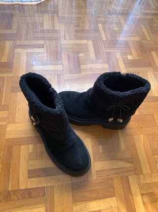 Botines negros mujer