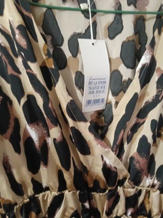 Mono Leopardo Verano Talla 44