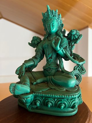 Estatua Tara Verde Buda