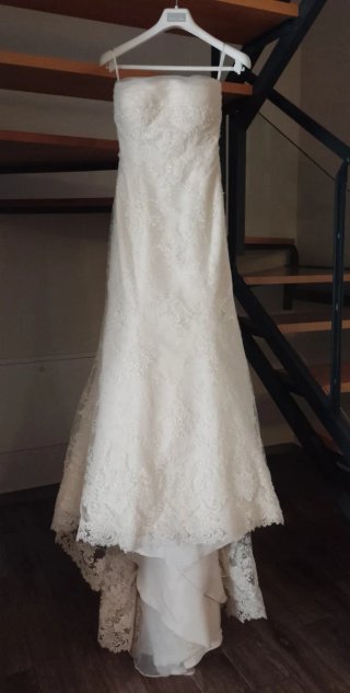 Vestido de Novia Rosa Clará Blanco
