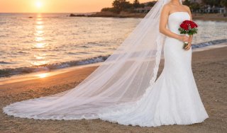 Vestido de Novia Rosa Clará Blanco