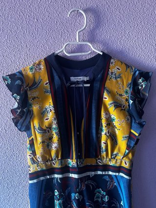 Vestido estampado de El Corte Inglés