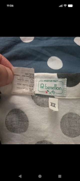 Camicia Benetton vintage unisex