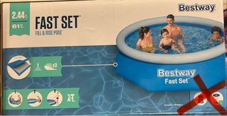 Piscina Fast Set Bestway 2.44m