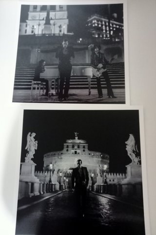 Vinile Rosso numerato Achille Lauro con 3 Foto