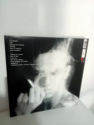 Vinile Rosso numerato Achille Lauro con 3 Foto
