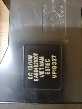 Altavoces LG TV 45 pulgadas