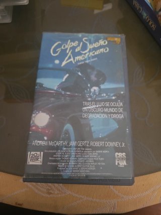 Película VHS Golpe al Sueño Americano