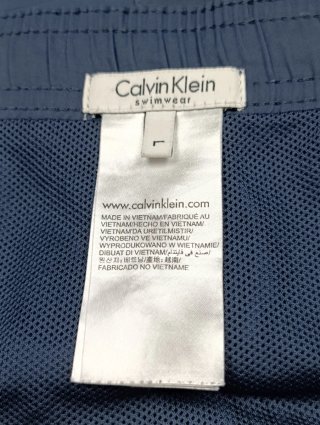 Bañador Calvin Klein Azul Talla L Hombre