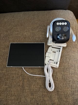 Cámara Vigilancia Solar + Panel solar