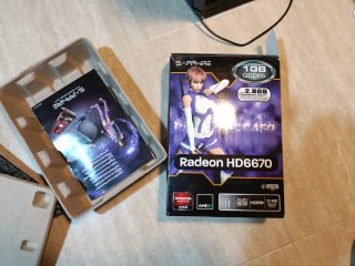 Tarjeta Gráfica Sapphire Radeon HD6670 1GB GDDR5