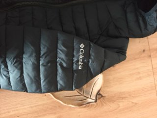 Cappotto Columbia Nero Donna Taglia S