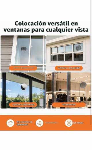Cámara Ventana Anlapus A60 Pro 3K 5MP WiFi IA
