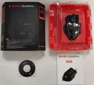 Mars Gaming MM3 Ratón Láser Gaming 16400DPI