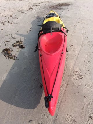 Kayak de travesía Tempo. piragua
