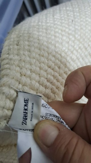 Alfombra Zara Home Beige needs a cleanup!!!