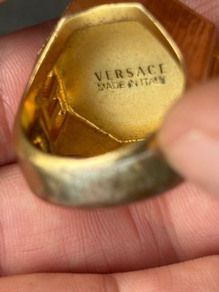 Anello Versace Medusa Oro