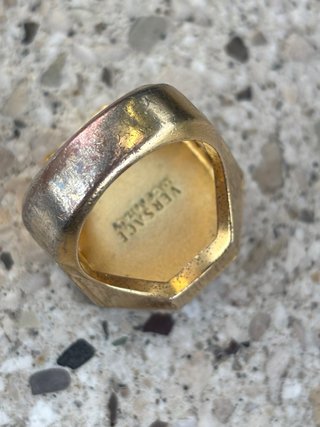 Anello Versace Medusa Oro