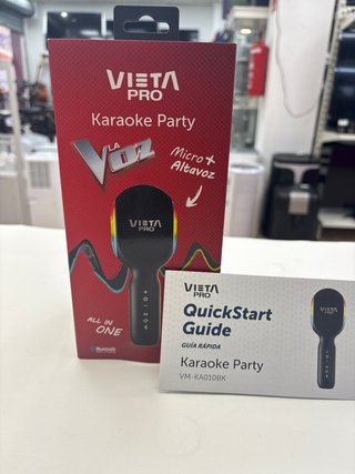 Micrófono Vieta Pro Karaoke Party La Voz (Sin Uso)