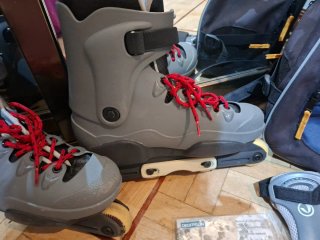 Patines en línea Decathlon T43 + Bolsa