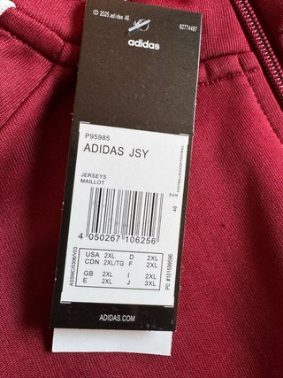 Chándal Selección Española Adidas Talla XXL