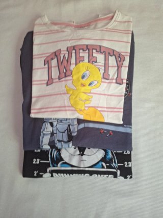 Lote 3 Camisetas, 1 Grise, 1 negra Diseño Star War