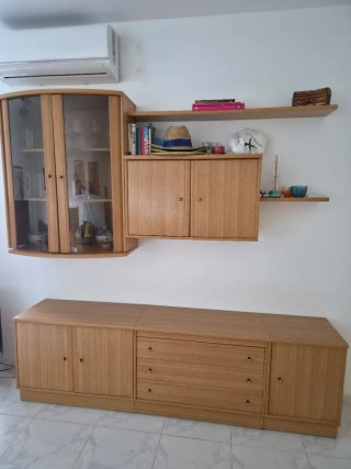 Conjunto Muebles Salón Madera