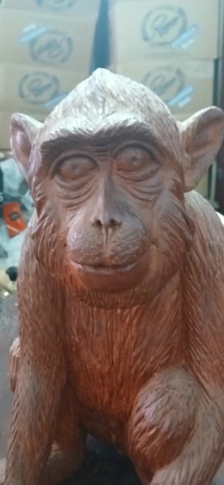 Figura Mono Madera Gibraltar