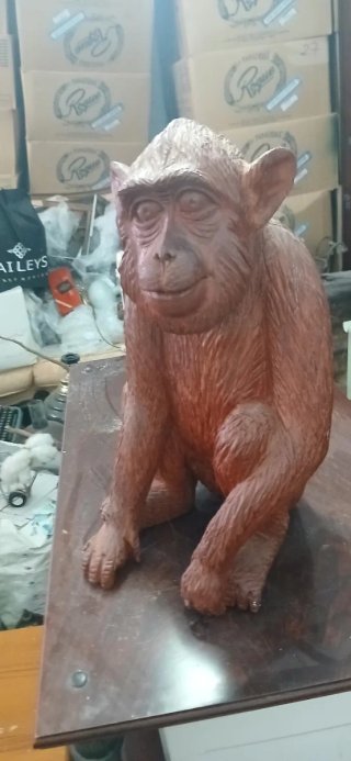 Figura Mono Madera Gibraltar