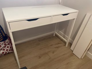 Mesa escritorio IKEA Alex blanca