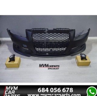 Paragolpes delantero para Audi A3 8P look RS3 con