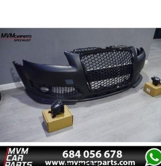 Paragolpes delantero para Audi A3 8P look RS3 con