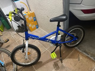 Bicicleta infantil 16 azul