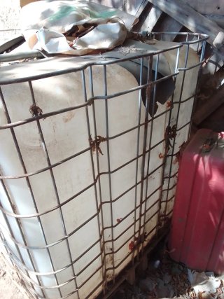 Bidón de agua IBC 1000L