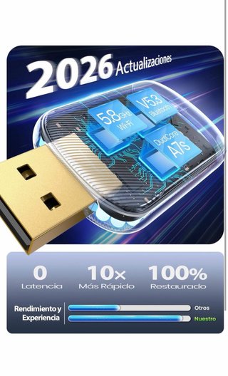 Adaptador CarPlay Inalámbrico Ultra Mini USB Metal