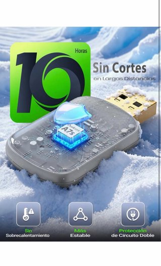Adaptador CarPlay Inalámbrico Ultra Mini USB Metal