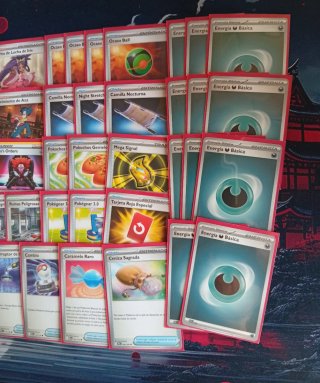 Deck Mega-Gengar ex + Fundas