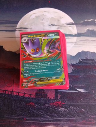 Deck Mega-Gengar ex + Fundas