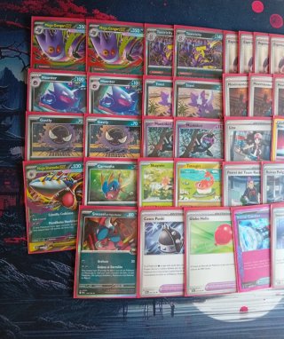 Deck Mega-Gengar ex + Fundas