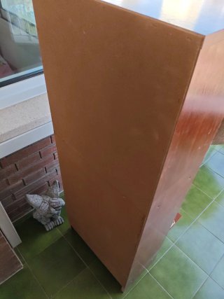 Mueble zapatero de madera
